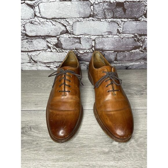 Cole Haan AMERICAN CLASSICS Mahogany Brown Leather Oxfords Dress Shoes Men 8.5D main image 7